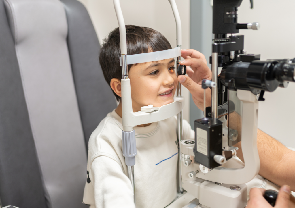 enfermedades oculares. Especialista oftalmología infantil 